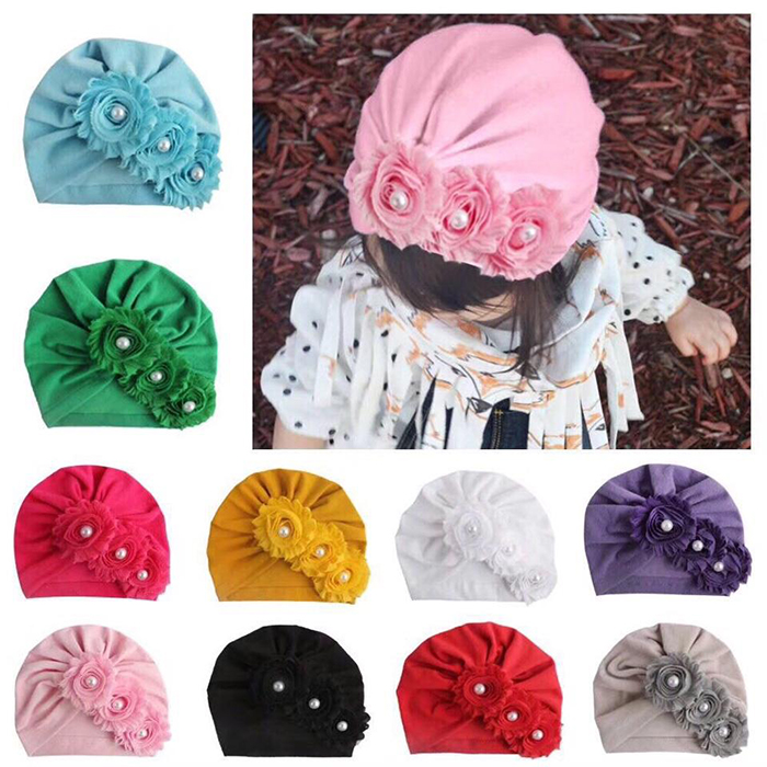 Mũ (nón) Turban cho bé (nhiều màu)