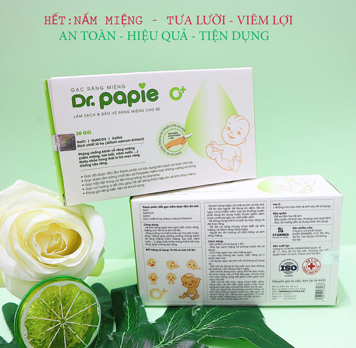 Gạc răng miệng Dr.Papie