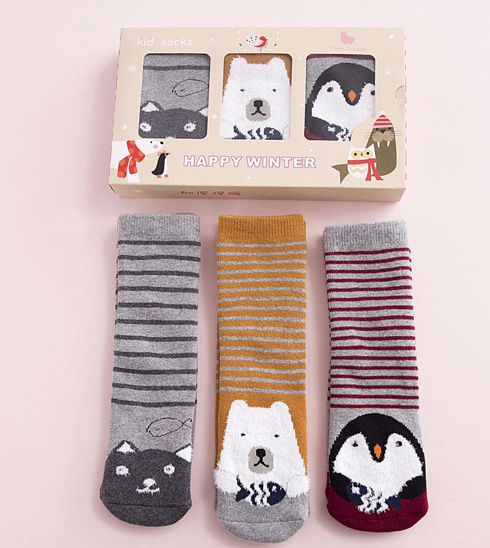 Set 3 đôi tất cao cổ cho bé (1-3T)
