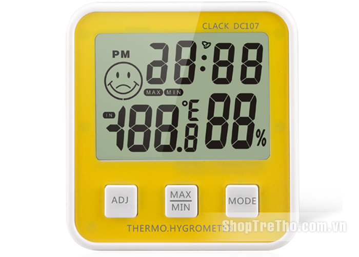 Máy đo nhiệt độ, độ ẩm trong nhà DC107