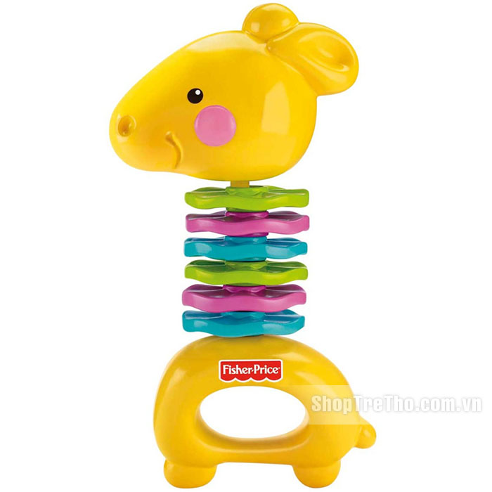 Lục lạc hươu cao cổ nhiều ngấn Fisher Price P7868