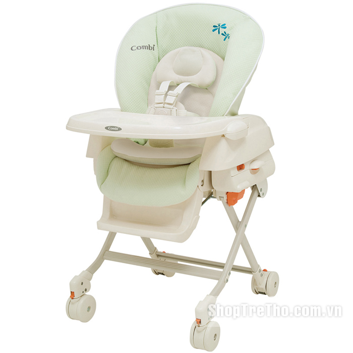 Ghế ăn Combi Rashule Mint Green đa năng