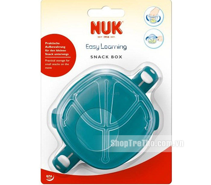 Hộp đựng thức ăn nhẹ Nuk 255193