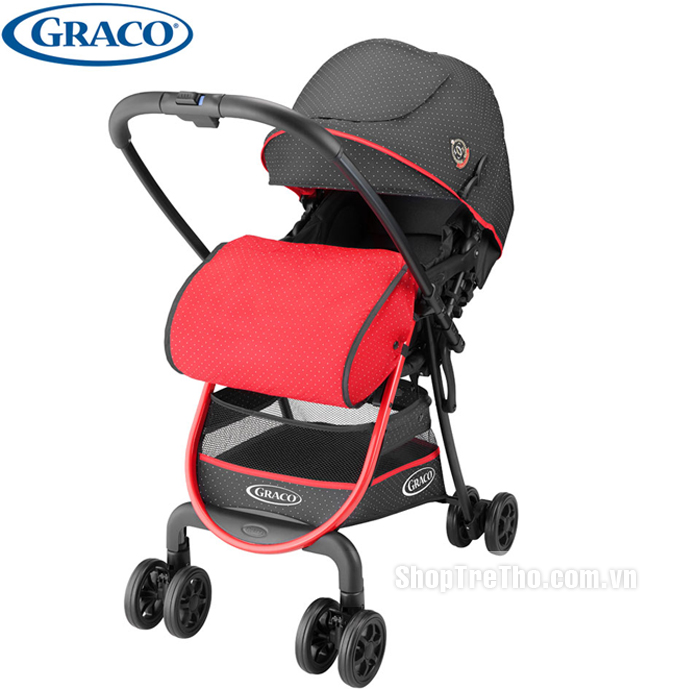 Xe đẩy 2 chiều Citilite Graco màu đỏ đen