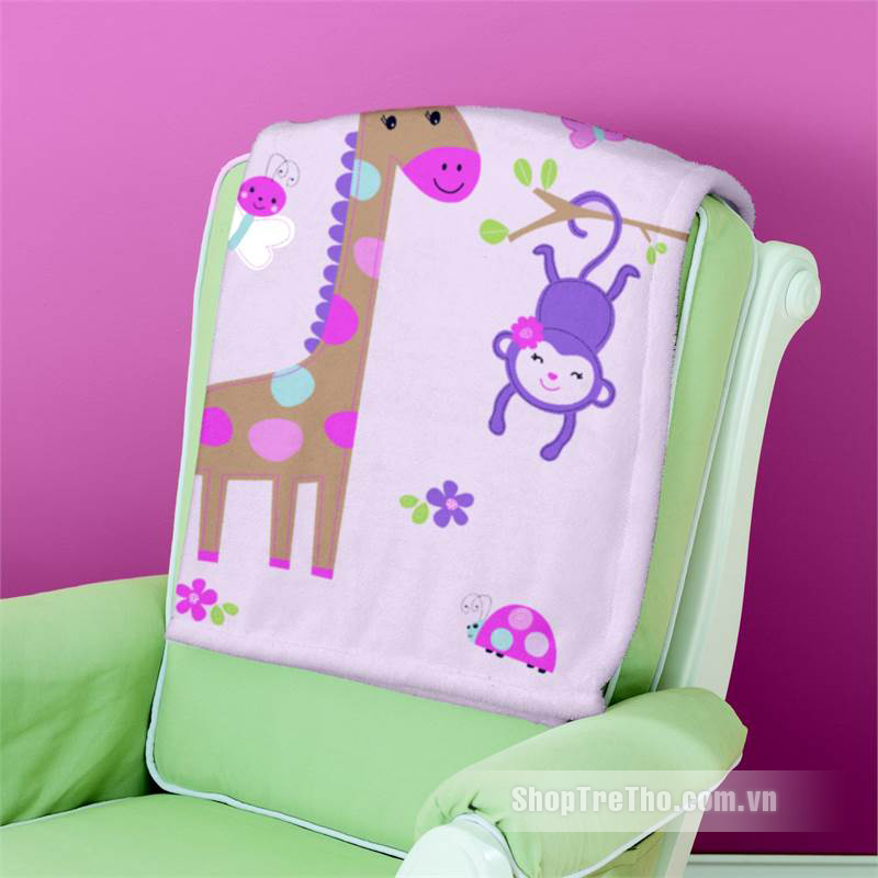 Bộ ga gối quây cũi Summer SM67520 Pretty
