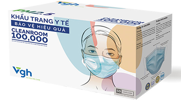 Khau trang y te 3 lop VG Eco Mask