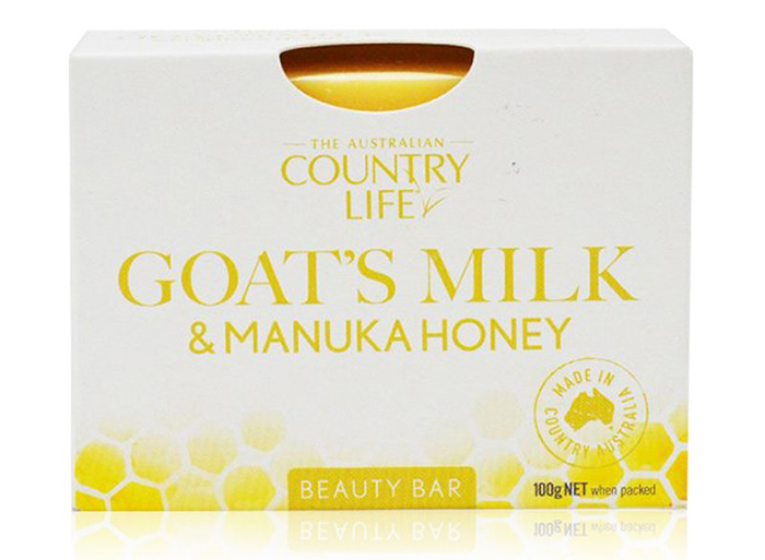 Xà bông Country Life Goats Milk & Honey 100g (hộp)