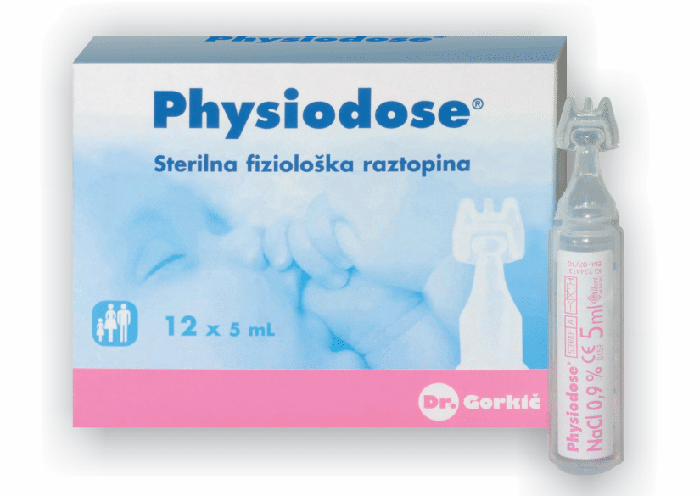 Nước muối sinh lý Physiodose (hộp nhỏ)