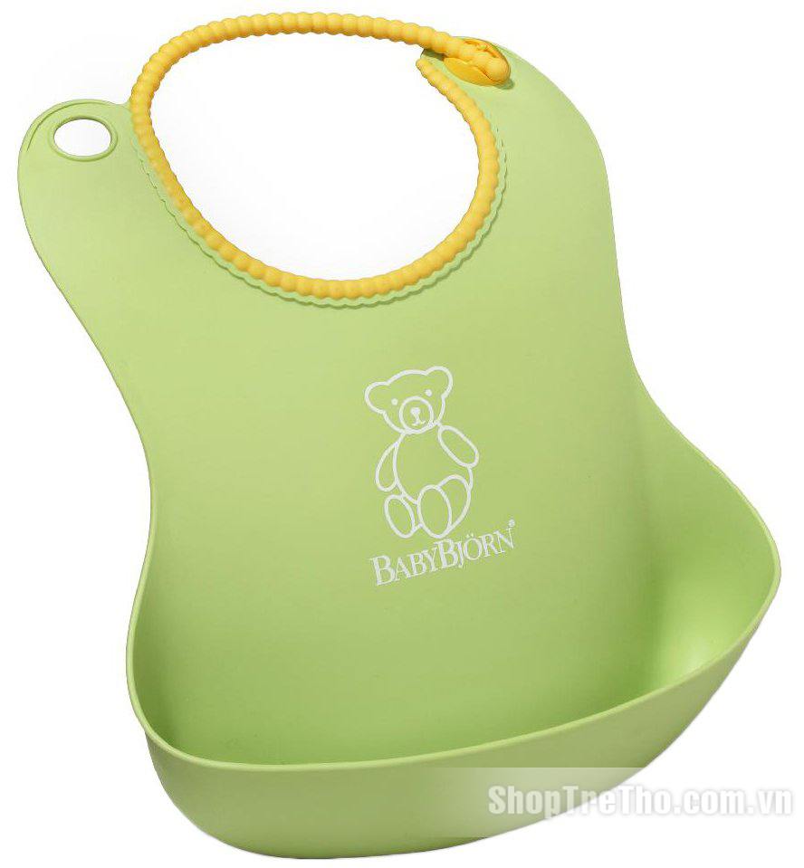 Yếm ăn cho bé bằng nhựa Baby Bjor-dd1