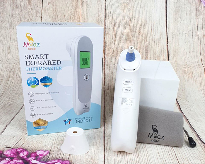 Nhiệt kế hồng ngoại Moaz Bebe MB-017