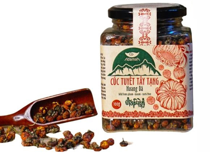 Tra hoa cuc tuyet hoang da Tay Tang 100g