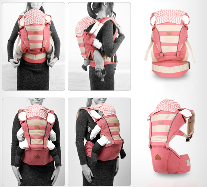 Địu Mesh hipseat carrier IA-114