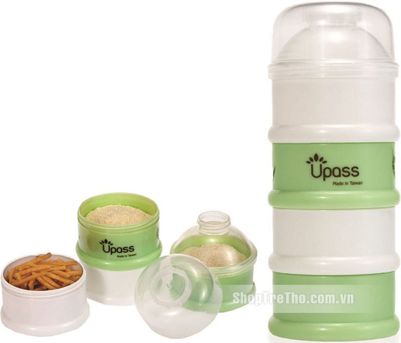 Hộp đựng sữa 4 ngăn không BPA Upass UP8004C