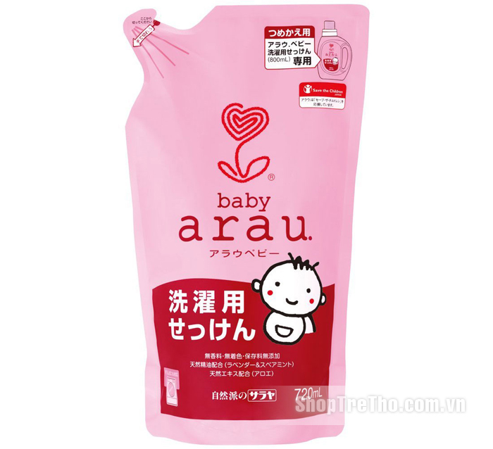 Nước giặt Arau baby 720ml (túi)