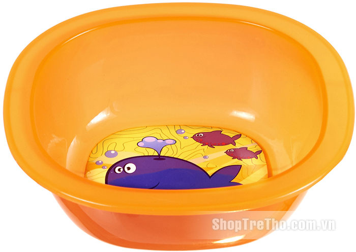 Bát vuông hình con vật Munchkin 1pk Toodler Bowl Deco