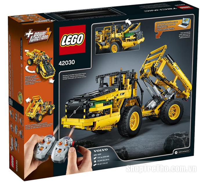 Đồ chơi Lego Technic 42030 - xếp hình xe điều khiển VOLVO L350F