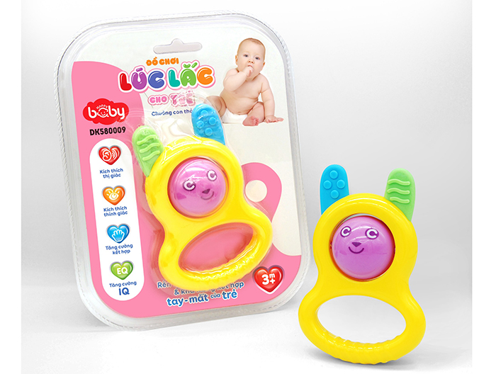 Đồ chơi xúc xắc hình thỏ con Duka DK580009