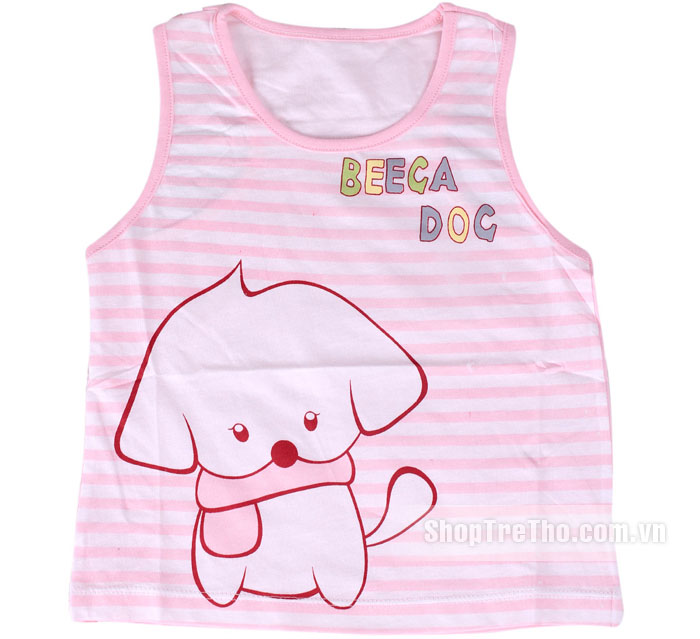 Áo ba lỗ kẻ 1137 cho em bé nhiều màu