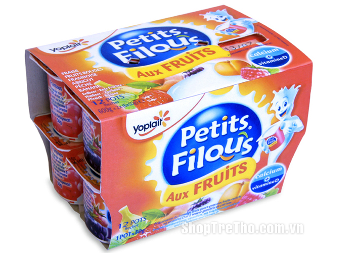 Sữa chua pho mai hoa quả Petit Filous