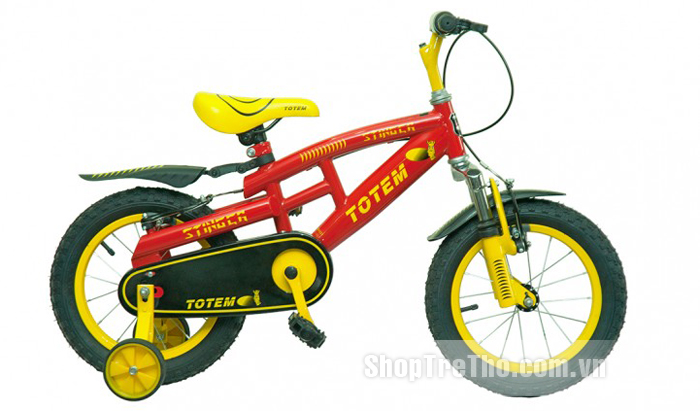 Xe đạp trẻ em Totem 912-14 màu đỏ vàng
