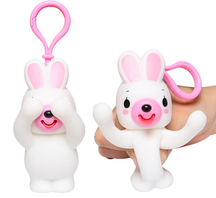 Đồ chơi bóp chíp ú òa Sankyo Toys hình thỏ