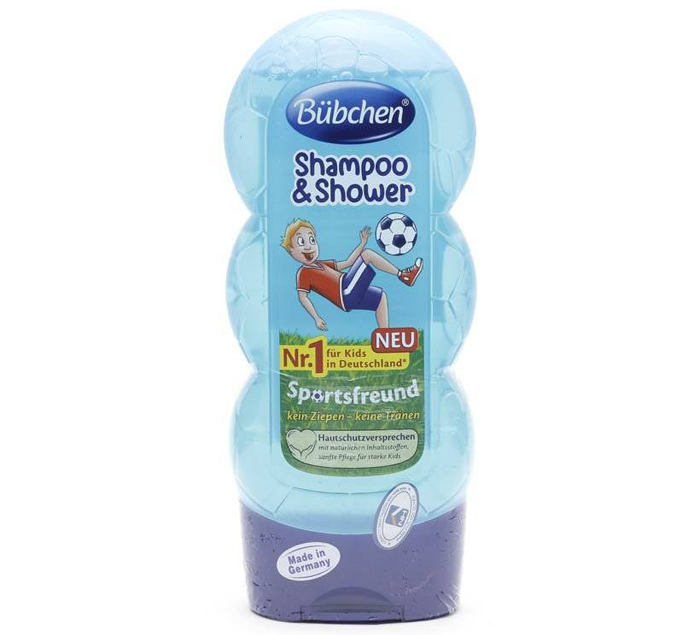 Sữa tắm gội dành cho hoạt động thể thao Bubchen 67440 (230ml)