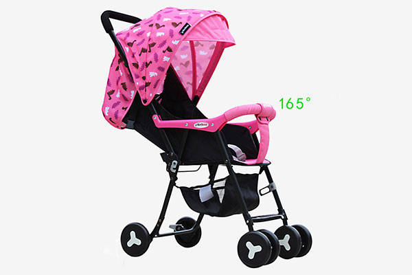 Xe đẩy seebaby qq2 có thể ngả được 165 độ 