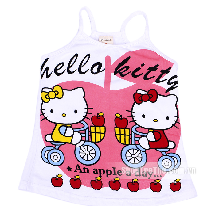 Áo ba lỗ họa tiết hoạt hình LV cho bé