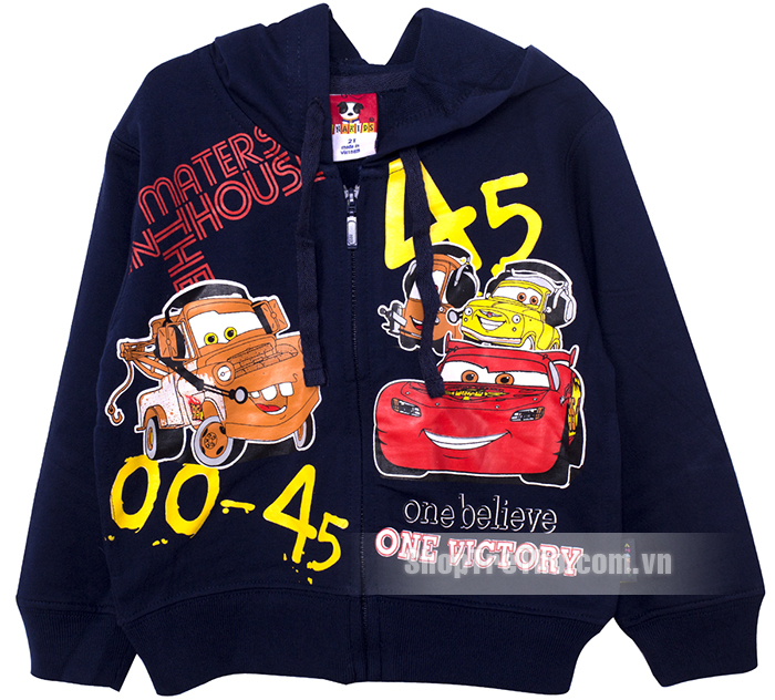 Áo khoác xe đua 45 Anakids (size 2-4y)