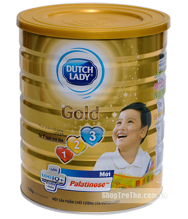 Sữa bột Dutch Lady 123 gold (1.5kg)