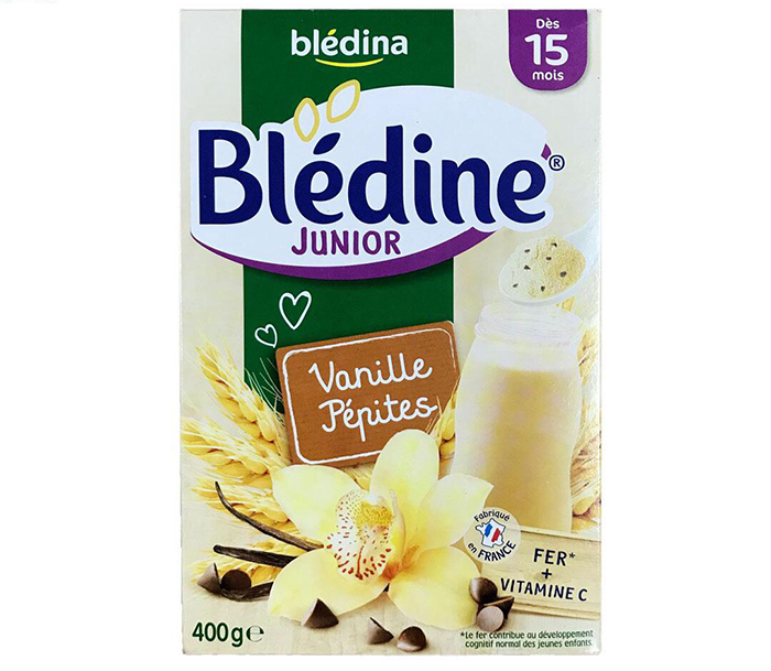 Bột pha sữa Bledina vị Vani 400g (15m+) 