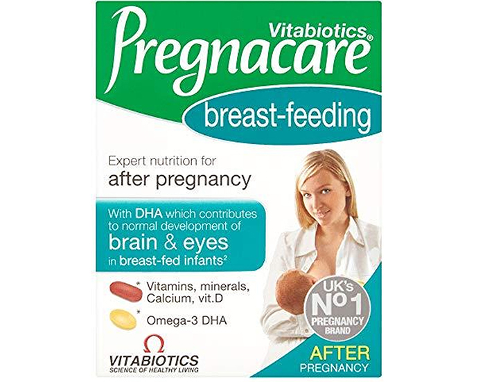 vitamin lợi sữa sau sinh Pregnacare Breast-feeding