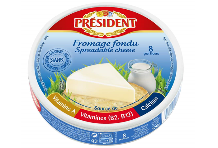 Phô mai Fromage Fondu President 120g