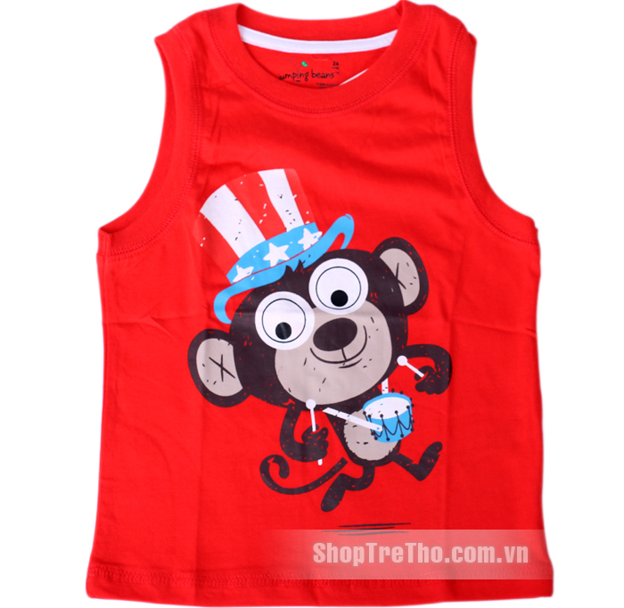 Áo ba lỗ Jumping cho bé
