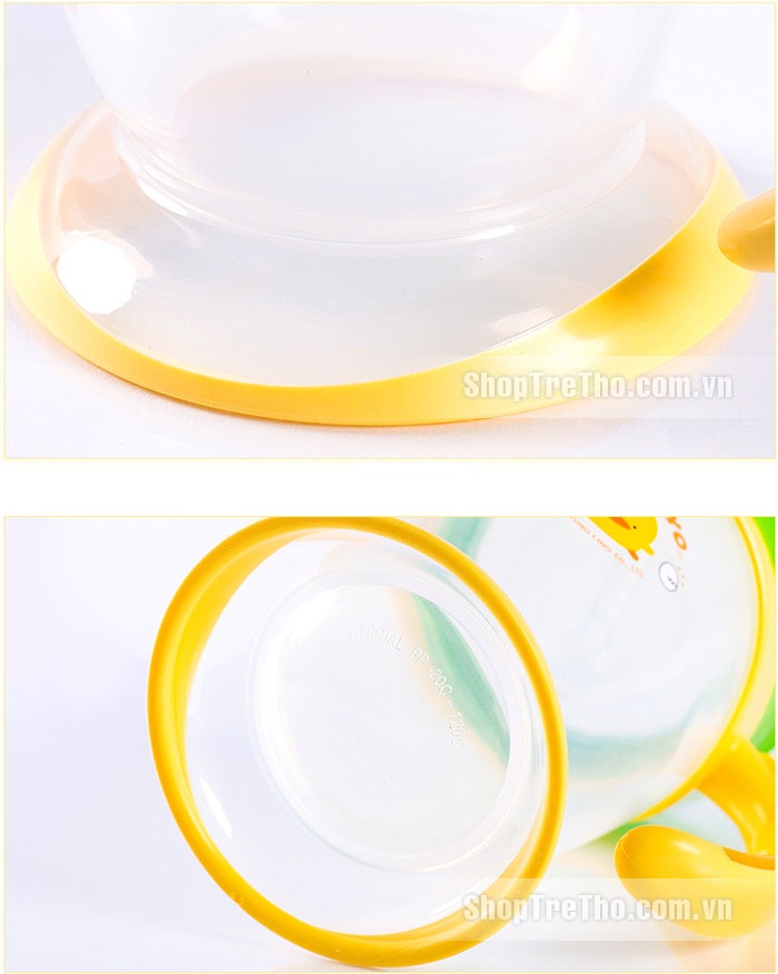 Cốc tập uống Piyo Piyo 830381 có tay cầm BPA free