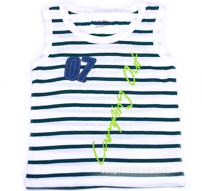 Áo ba lỗ kẻ sọc Baby Gap cho bé