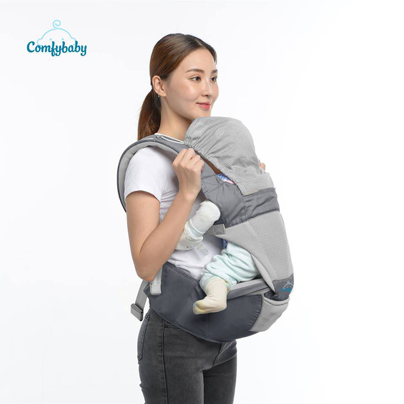 Địu ngồi cao cấp 2 in 1 Comfybaby CF818