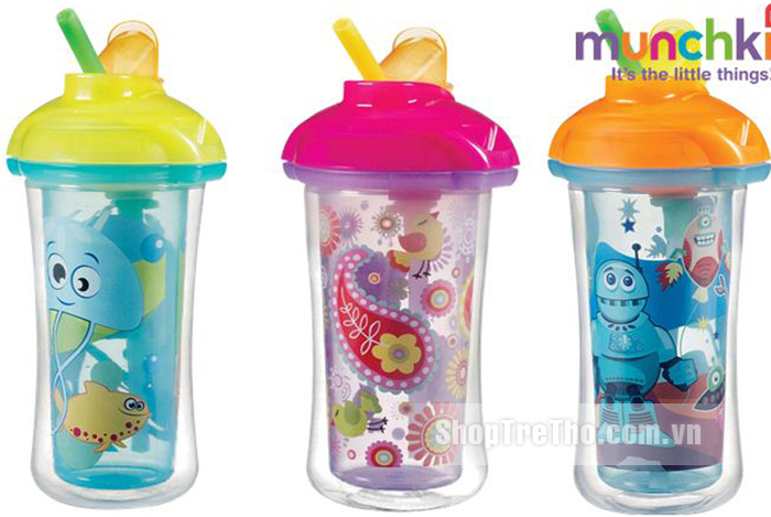 Cốc ống hút giữ nhiệt Munchkin CL15408
