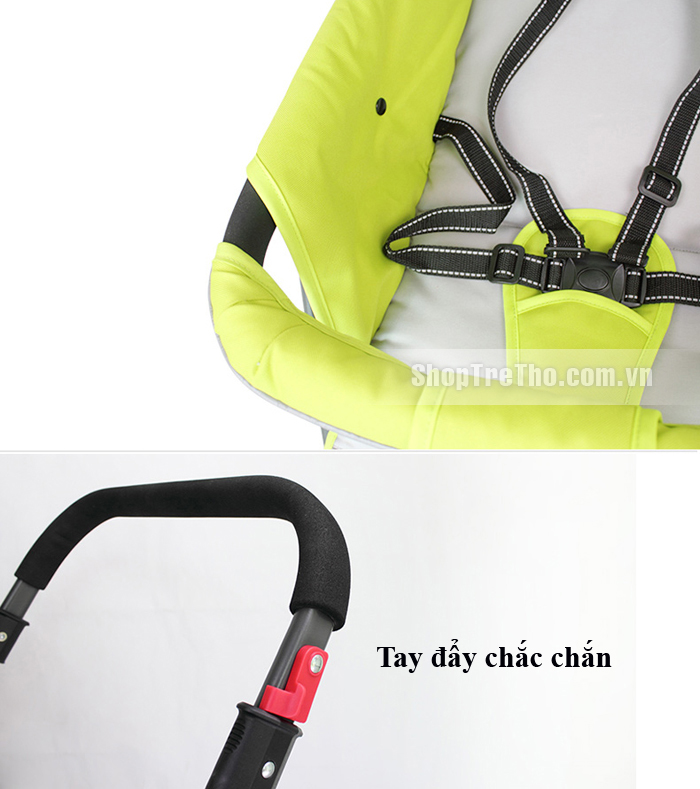 Xe đẩy đôi Seebaby T12