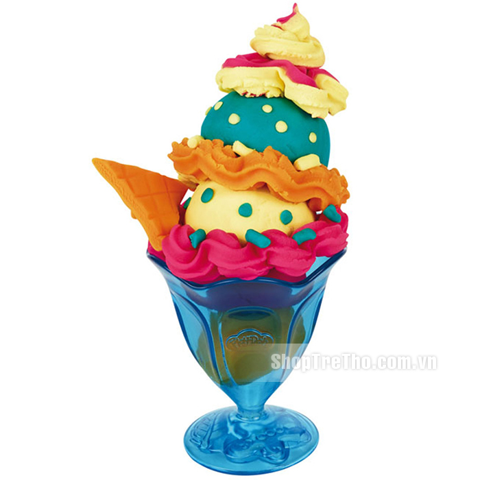 Đất nặn Play-Doh dụng cụ làm kem đơn giản B1857
