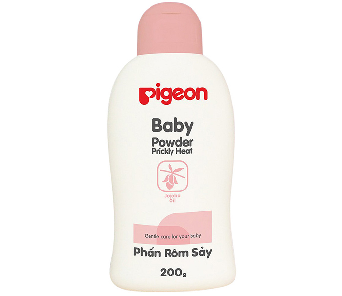 Phấn rôm sảy Pigeon 200g (Nắp màu)