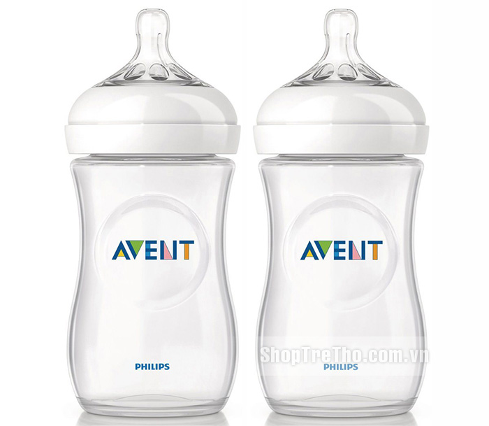 Bình sữa Avent 260ml tự nhiên