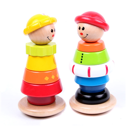 Bán Đồ chơi gỗ A+ hình chú hề DG1-027