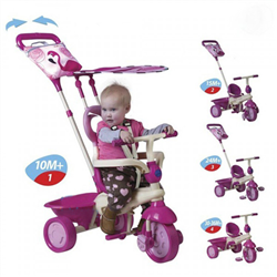 Bán Xe 3 bánh cảm ứng Smart Trike Flamingo