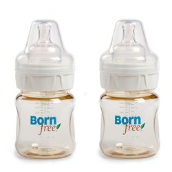 Bán Bộ 2 bình sữa Born Free nhựa PES 150ml