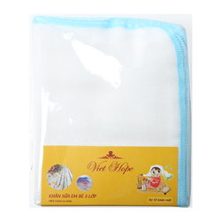 Bán Khăn sữa 3 lớp Viet Hope