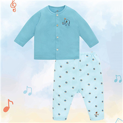 Bán Bộ cài giữa dài tay Lullaby NH601P (xanh)