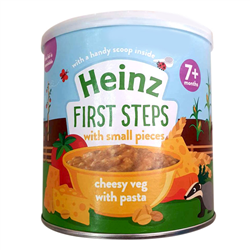 Bán Bột mì Ý rau củ phô mai Heinz 200g 7M+