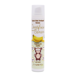 Bán Gel đánh răng AzetaBio Organic Baby vị chuối (0-36M)