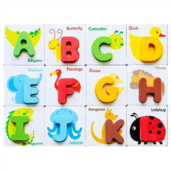 Bán Đồ chơi gỗ A+ bảng chữ cái DG1-033